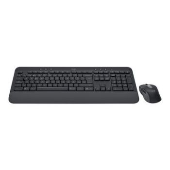 Клавиатура Logitech Signature MK650 Combo for Business - keyboard and mouse set - QWERTY - US International - graphite