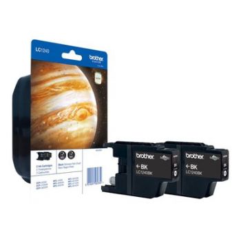 Консуматив за принтер Brother LC1240 Twin-Pack - 2-pack - black - original - ink cartridge
