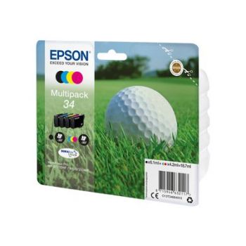 Консуматив за принтер Epson 34 - 4-pack - black, yellow, cyan, magenta - original - ink cartridge