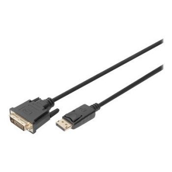 Адаптер DIGITUS - video adapter cable - DisplayPort to DVI-D - 3 m
