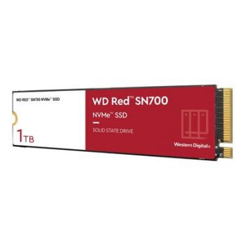 Твърд диск WD Red SN700 WDS100T1R0C - solid state drive - 1 TB - PCI Express 3.0 x4 (NVMe)