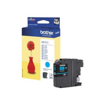 Консуматив за принтер Brother LC121C - cyan - original - ink cartridge
