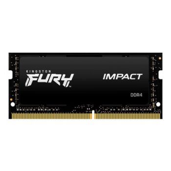 Памет за лаптоп Kingston FURY Impact - DDR4 - module - 16 GB - SO-DIMM 260-pin - 3200 MHz / PC4-25600 - unbuffered