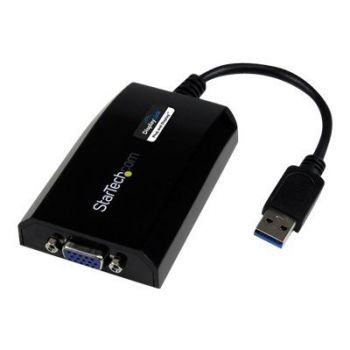 Адаптер USB 3.0 to VGA Display Adapter 1920x1200 1080p, DisplayLink Certified, Video Converter w/ External Graphics Card - Mac & PC (USB32VGAPRO) - USB / VGA