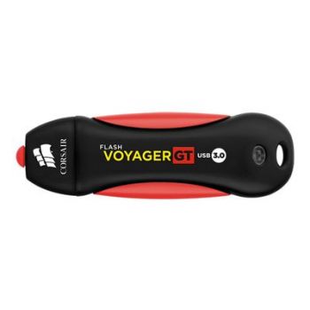 USB Флаш памет CORSAIR USB-Stick Voyager GT - USB 3.2 Gen 1 (3.1 Gen 1) - 1000 GB - Black/Red