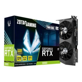 Видео карта ZOTAC GAMING GeForce RTX 3060 Twin Edge OC 12 GB