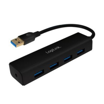 USB хъб LogiLink - hub - 4 ports
