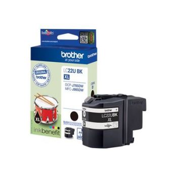 Консуматив за принтер Brother LC22UBK - XL - black - original - ink cartridge