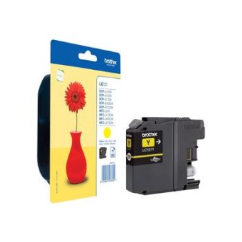 Консуматив за принтер Brother LC121Y - yellow - original - ink cartridge