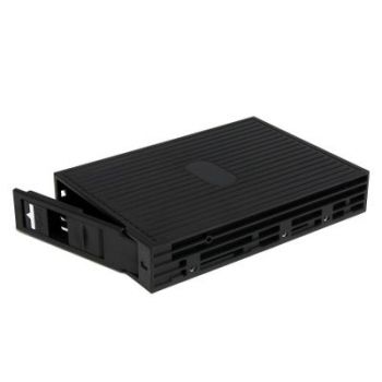 Аксесоар 2.5in SATA/SAS SSD/HDD to 3.5in SATA Hard Drive Converter - Storage bay adapter - 3.5"  to 2.5"  - black - 25SATSAS35 - storage bay adapter