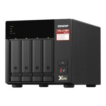 Мрежово устройство за съхранение QNAP TS-473A - NAS server - 0 GB