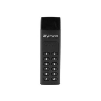 USB Флаш памет Verbatim USB-Stick Keypad Secure - USB 3.2 Gen 1 (3.1 Gen 1) - 32 GB - Black