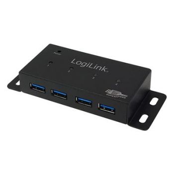 USB хъб LogiLink USB 3.0 Hub 4-Port - hub - 4 ports