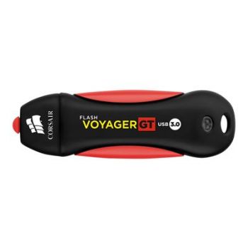 USB Флаш памет CORSAIR USB-Stick Voyager GT - USB 3.2 Gen 1 (3.1 Gen 1) - 512 GB - Black/Red
