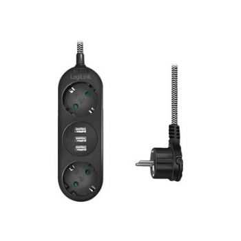 Артикул LogiLink - power strip - 3680 Watt