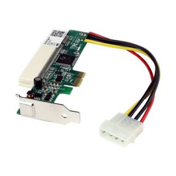 Адаптер PCI Express to PCI Adapter Card - PCIe to PCI Converter Adapter with Low Profile / Half-Height Bracket (PEX1PCI1) PCIe x1 to PCI slot adapter
