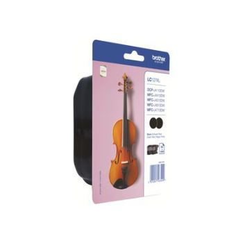 Консуматив за принтер Brother LC127XLBK Twin-Pack - 2-pack - black - original - ink cartridge