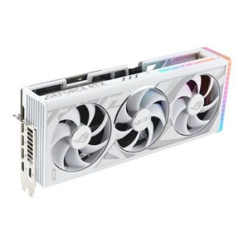 Видео карта ASUS ROG Strix GeForce RTX 4090 24GB - White Edition - graphics card - NVIDIA GeForce RTX 4090 - 24 GB - white