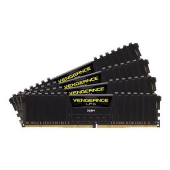 Памет за настолен компютър CORSAIR Vengeance LPX - DDR4 - 32 GB: 4 x 8 GB - DIMM 288-pin - unbuffered