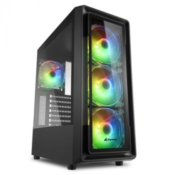 Кутия за компютър Sharkoon TK4 RGB