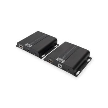 Адаптер DIGITUS Professional DS-55124 - transmitter and receiver - video/audio extender - HDMI