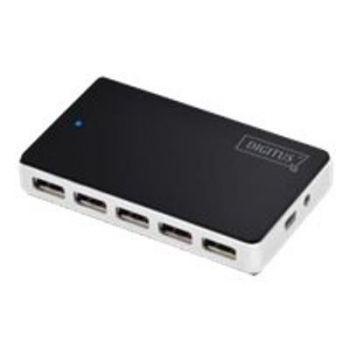 USB хъб DIGITUS DA-70229 - hub - 10 ports