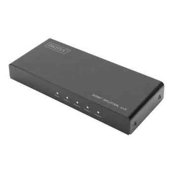 Адаптер DIGITUS HDMI Splitter DS-45325 - video/audio splitter - 4 ports