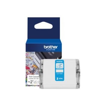 Консуматив за принтер Brother Continuous Labels CZ-1005 - 50 mm x 5 m - White