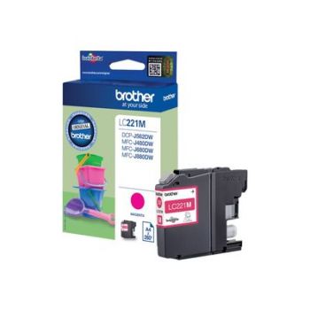 Консуматив за принтер Brother LC221M - magenta - original - ink cartridge