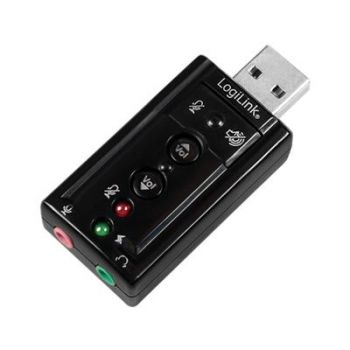 Звукова карта LogiLink USB audio adapter - USB 2.0