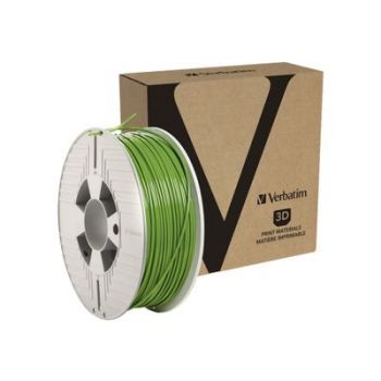 Консуматив за 3D принтер Verbatim - green, RAL 6018 - PLA filament