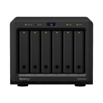 Мрежово устройство за съхранение Synology Disk Station DS620slim - NAS server - 0 GB