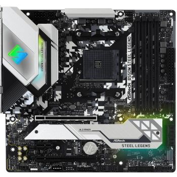 Дънна платка Asrock B550M STEEL LEGEND, DDR4, AM4
