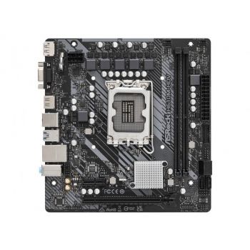 Дънна платка ASRock H610M-HDV Intel LGA 1700 M-ATX, 2x D4 3200, 4x SATA3