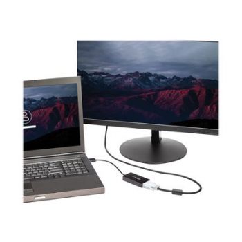 Адаптер 3 in 1 DisplayPort Multi Video Adapter Converter - 1080p DP Laptop to HDMI VGA or DVI Monitor or Projector Display (DP2VGDVHD) - video converter -