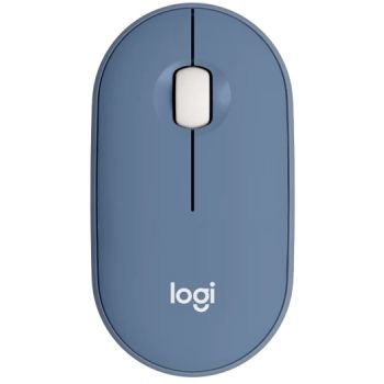 Мишка Logitech Pebble M350 Wireless Mouse - BLUEBERRY