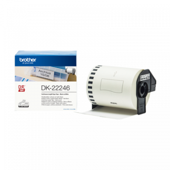 Консуматив за принтер Brother DK-22246 - continuous labels - 1 roll(s) - Roll (10.3 cm x 30.48 m)