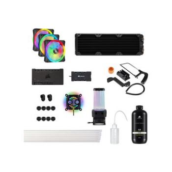 Охладител CORSAIR Hydro X Series iCUE XH305i RGB PRO Custom - liquid cooling system kit