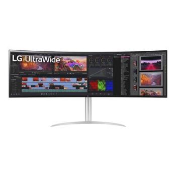 Монитор LG LED Curved-Display 49WQ95X-W - 124.46 cm (49 ) - 5120 x 1440 Dual Quad HD"