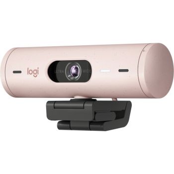 Уебкамера Logitech Brio 500 - ROSE 