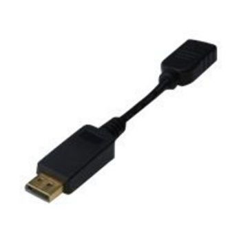 Адаптер DIGITUS Graphics adapter - DisplayPort to HDMI - 15 cm