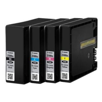 Консуматив за принтер Canon PGI-2500XL C/M/Y/BK - 4-pack - black, yellow, cyan, magenta - original - ink tank