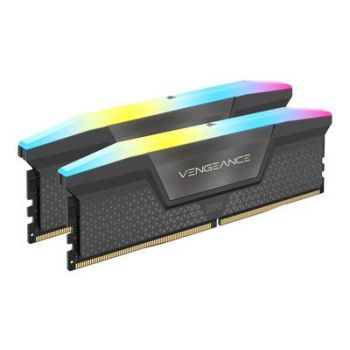 Памет за настолен компютър CORSAIR Vengeance RGB - DDR5 - kit - 32 GB: 2 x 16 GB - DIMM 288-pin - 5200 MHz / PC5-41600