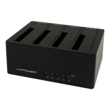Кутия за твърд диск LC Power LC-DOCK-U3-4B - HDD docking station - SATA - eSATA, USB 3.0