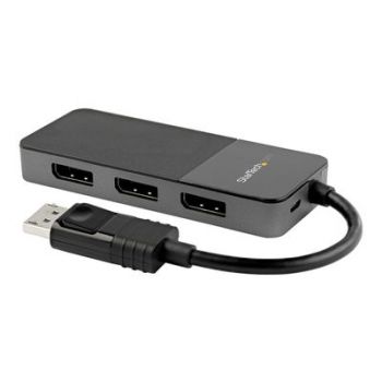Адаптер 3 Port DisplayPort MST Hub - 3 x 4K - DP 1.4 Monitor Splitter - video/audio splitter - 3 ports