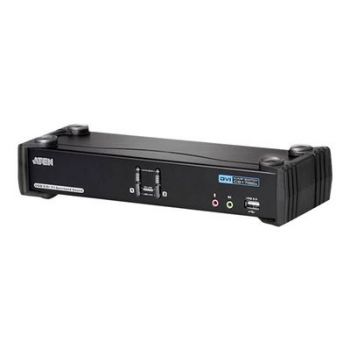 Мрежов комутатор ATEN CubiQ CS1782A - KVM / audio / USB switch - 2 ports