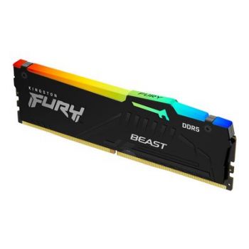 Памет за настолен компютър Kingston FURY Beast RGB - DDR5 - module - 16 GB - DIMM 288-pin - 6000 MHz / PC5-48000 - unbuffered