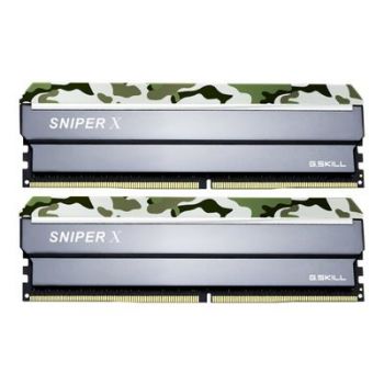Памет за настолен компютър G.Skill SNIPER X Series - DDR4 - 16 GB: 2 x 8 GB - DIMM 288-pin - unbuffered