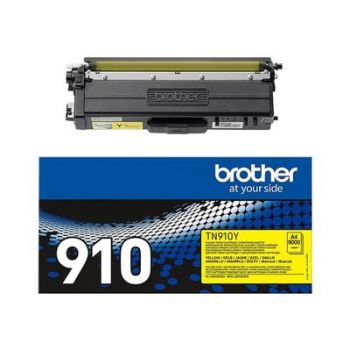 Консуматив за принтер Brother TN910Y - Ultra Jumbo - yellow - original - toner cartridge