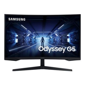 Монитор Samsung Curved-Display Odyssey Gaming Monitor G5 C27G54TQWUXEN - 68.3 cm (26.9 ) - 2560 x 1440 WQHD"